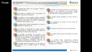 Capacitación DIAN en la aplicación del régimen tributario especial para ESAL [upl. by Sahcnip]