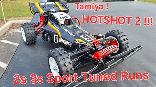 NEW  Tamiya HOTSHOT 2 2024 2S3S Speed Run Sport Tuned rc rccar hobby [upl. by Enaled492]