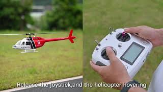 RC helicopter FLY WING Bell206 Flight Tutorial [upl. by Milt]