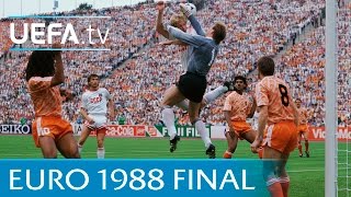 Netherlands v Soviet Union 1988 UEFA European Championship final highlights [upl. by Quintin]