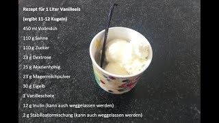 Das beste Vanilleeis der Welt  Vanilleeis selbst zuhause machen [upl. by Ingaberg]