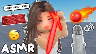 roblox asmr 🌙 BLADE BALL BUT ITS KEYBOARD ASMR [upl. by Christina]