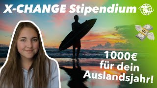 Wir vergeben 1000€ an AustauschschülerInnen  Das XCHANGE Stipendium 2020 mit Jolina [upl. by Feer]