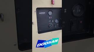 Doosan XP375  375 CFM Portable Diesel Tow Behind Air Compressor [upl. by Boiney]