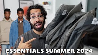 FEAR OF GOD ESSENTIALS SUMMER 2024 REVIEW AND SIZING [upl. by Rauch]