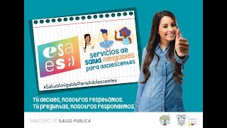 Servicios de Salud Amigables para Adolescentes [upl. by Aihsar]