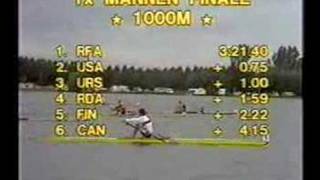 1X World Rowing Championships 1985 Hazewinkel [upl. by Ruiz]