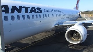 Qantas Economy Gold Coast to Sydney Flight Review [upl. by Tnairb]