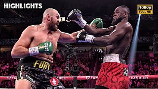 Tyson Fury vs Deontay Wilder 3 HIGHLIGHTS  BOXING KO FIGHT HD [upl. by Yrred]