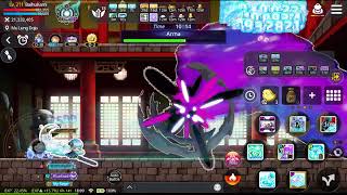 Maplestory M  Hoyoung Mulung 35F to 42F [upl. by Zertnom459]