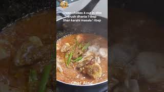 Creamy Chicken Karahi dinner recipe food cooking karahi chicken chefaine shorts viralshorts [upl. by Jocko38]