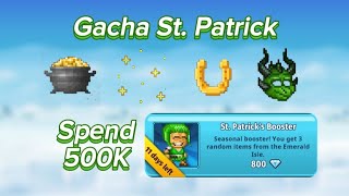 Gacha St Patrick Booster 2024  PixelWorld [upl. by Troyes298]