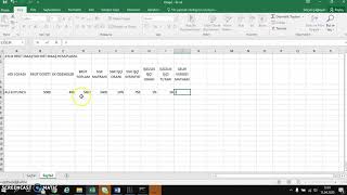 Excelde maaş hesaplama [upl. by Dasi]