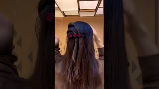 Braiding hair clipsquot Braiding hair quotSide clipsquot Bangs clips [upl. by Dunn]