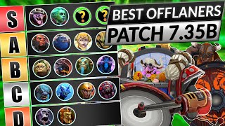 NEW OFFLANE TIER LIST Patch 735B  Best Position 3 Heroes RANKED  Dota 2 Guide [upl. by Sicular58]