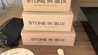 Como assar pizzas de uma maneira diferente Stone in Box Premium e Flex [upl. by Meingolda467]