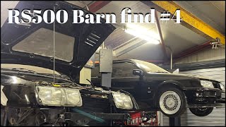 Sierra rs Cosworth Rs500 barn find After 27 years we bolt on the shiny stuff [upl. by Holms]