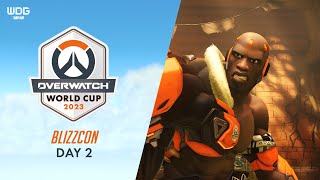 Day 2  Overwatch World Cup 2023 BlizzCon [upl. by Krystyna807]