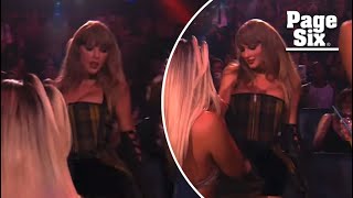 Taylor Swift wastes no time dancing at MTV VMAs 2024 — see her seatmates [upl. by Buchbinder]