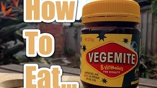 How to eat Vegemite like an Australian  Learn Australian English [upl. by Shelley]