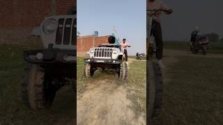 Thar vs Dirt bike  Tug of WAR dirtbikerider dirtbike minivlog shorts short [upl. by Hsakaa]