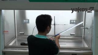 Biological Safety CabinetDownflow velocity test [upl. by Eesyak]