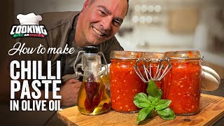 THE BEST Homemade Chilli Paste in Oil  Cooking With An Italian [upl. by Frost928]