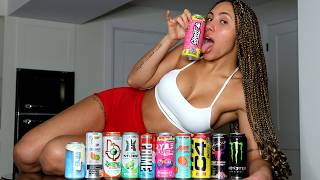 I Rated EVERY Influencer Energy Drink tier list [upl. by Rez]