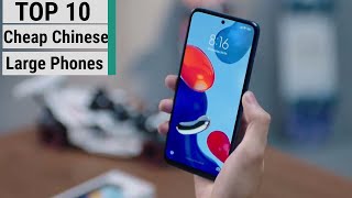 Best Cheap Chinese Phablets 2023  Top 10 Best Large Phones [upl. by Dragoon]