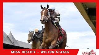 Miss Justify  2024  Wilton [upl. by Noivart]