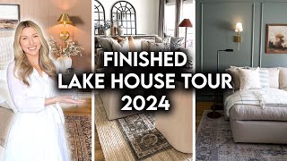 FINISHED LAKE HOUSE TOUR  DIY TRANSFORMATION  DECOR TIPS [upl. by Just]