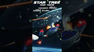 Star Trek Instrumental Main Theme Song  Movie Soundtrack  Cover By Massimo Scalieri shorts [upl. by Adnarb]