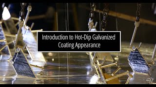 Introduction to HotDip Galvanized Steel Coating Appearance [upl. by Liam137]