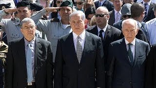 Dia da Memória do Holocausto Netanyahu condena reconciliação de Abbas com o Hamas [upl. by Airretnahs795]