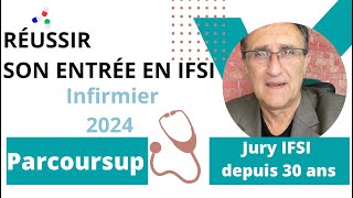 Sinscrire sur Parcoursup infirmier Exemples de lettre de motivation IFSI [upl. by Adranoel]