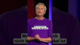 WM 2022 Warum Österreich in Katar nicht dabei ist  Alfred Dorfer  BR Kabarett amp Comedy  shorts [upl. by Etterraj69]