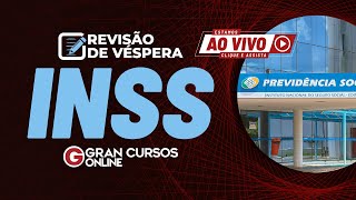 Concurso INSS 2022 Revisão de Véspera [upl. by Erlinna]