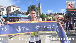 Sportway Lago Maggiore Marathon domenica la gara dei 2500 runner [upl. by Eniron]