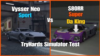 Gta 5 online Vysser Neo vs Annis S80RR TryHard Test [upl. by Dovev616]