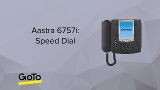 Aastra 6757i Speed Dial [upl. by Betti]