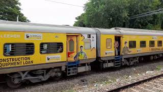 cholanexpress 22675 Chennai Egmore  Tiruchchirappalli Cholan SF Express  Indian Railway Fan [upl. by Vandyke]