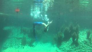 The Mertailor Eric Ducharme performing underwater [upl. by Larine]