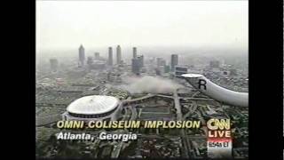 Omni Coliseum Implosion [upl. by Letizia]