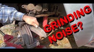 How to Grinding Noise on Chevy Silverado When Braking SOLVED [upl. by Eittel]