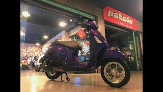 Vespa精品車 AKRAPOVIC蠍子管加裝觸媒 聲音飽滿卻不過大 😊Do You Vespa【叁拾肆號倉庫精品館】 [upl. by Ainos]