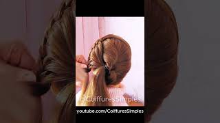 Super Easy Prom Updo hairstyles hairtutorial [upl. by Craner]