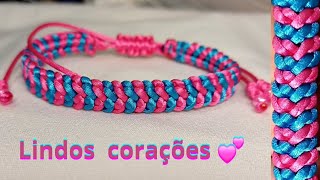 pulseira de macrame linda [upl. by Roxy210]