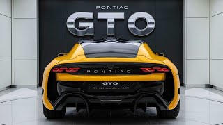 NEW 2025 Pontiac GTO Luxury Sports Car Revealed  FIRST LOOK [upl. by Tinor]