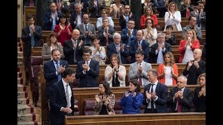 Intervención de Pedro Sánchez en el debate sobre la moción de censura a Rajoy [upl. by Selym534]