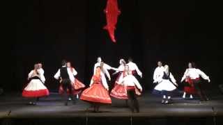 Portuguese folk dance Vira geral Espanhol amp Chula [upl. by Etakyram]